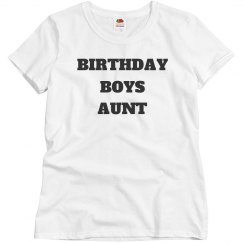 Birthday boys aunt