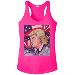 Ladies Athletic Performance Racerback Tank