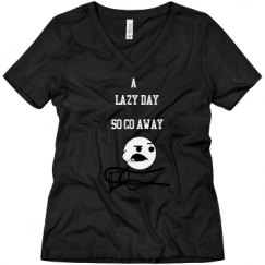 Ladies Relaxed Fit V-Neck Tee