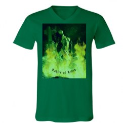 Unisex V-Neck Jersey Tee