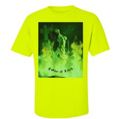 Unisex Ultra Cotton Safety Neon Crewneck Tee