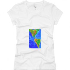 Ladies Slim Fit Basic Promo Jersey Tee