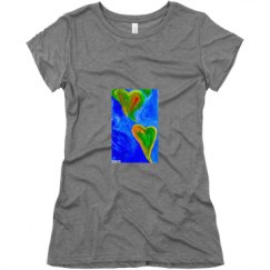 Ladies Slim Fit Super Soft Triblend Tee