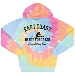 ECDF Competition Team Tie-Dye Hoodie