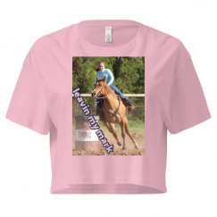 Ladies Festival Cali Crop Top Tee