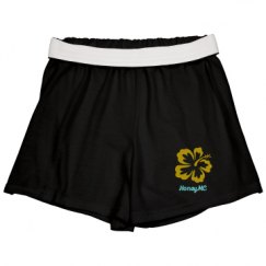 Slim Fit Cheer Shorts