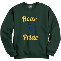 Unisex Film and Foil Crewneck Sweatshirt