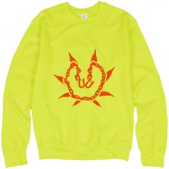 Unisex Neon Crewneck Sweatshirt