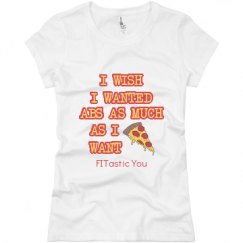 Ladies Slim Fit Basic Promo Jersey Tee