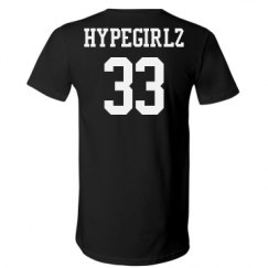 Unisex V-Neck Jersey Tee