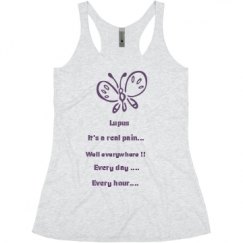 Ladies Slim Fit Super Soft Racerback Triblend Tank