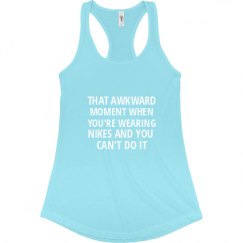 Ladies Slim Fit Racerback Tank Top