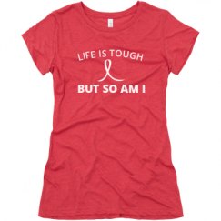 Ladies Slim Fit Super Soft Triblend Tee