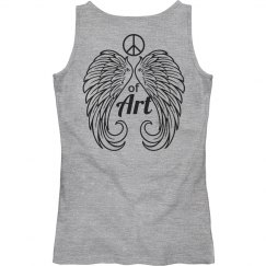 Peace sign of art tank