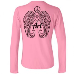 Ladies Relaxed Fit Basic Long Sleeve Tee