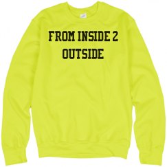 Unisex Neon Crewneck Sweatshirt