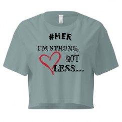 Ladies Festival Cali Crop Top Tee