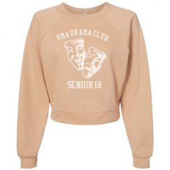 Women's Raglan Pullover Fleece