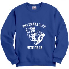 Unisex Film and Foil Crewneck Sweatshirt