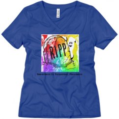 Ladies Relaxed Fit V-Neck Tee