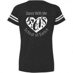 Ladies Relaxed Fit Vintage Sports Tee