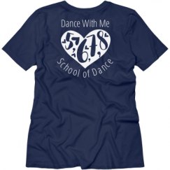 Ladies Relaxed Fit V-Neck Tee