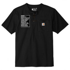 Unisex Carhartt Henley Tee