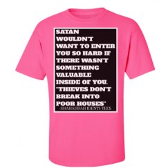 Unisex Ultra Cotton Safety Neon Crewneck Tee