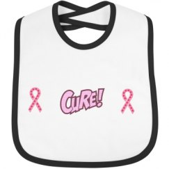 Infant Contrast Trim Bib