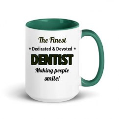 15oz Ceramic Mug with Color Inside