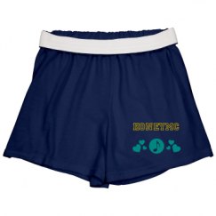Slim Fit Cheer Shorts
