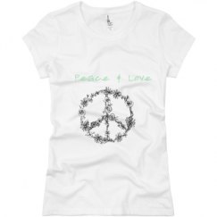 Ladies Slim Fit Basic Promo Jersey Tee