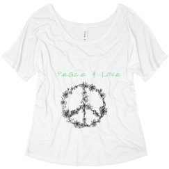Ladies Flowy Slouchy Tee