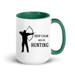 15oz Ceramic Mug with Color Inside