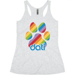 Ladies Slim Fit Super Soft Racerback Triblend Tank