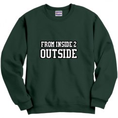 Unisex Film and Foil Crewneck Sweatshirt