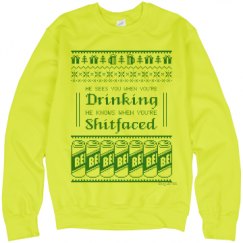 Unisex Neon Crewneck Sweatshirt