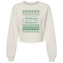 Women's Raglan Pullover Fleece