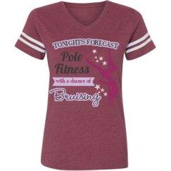 Ladies Relaxed Fit Vintage Sports Tee