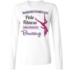 Ladies Relaxed Fit Basic Long Sleeve Tee