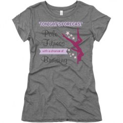 Ladies Slim Fit Super Soft Triblend Tee