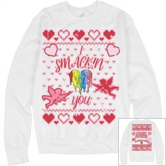 I SMACKIN' LOVE YOU (WHITE DISTRESSED)