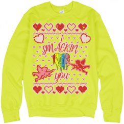 Unisex Neon Crewneck Sweatshirt
