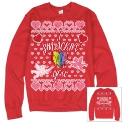 I SMACKIN' LOVE YOU (RED DISTRESSED)