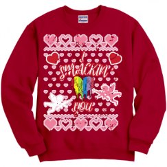 Unisex Film and Foil Crewneck Sweatshirt