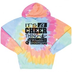 Unisex Tie-Dye Fleece Hoodie