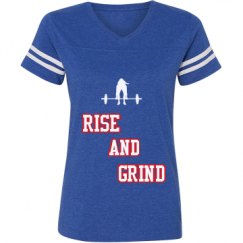 Ladies Relaxed Fit Vintage Sports Tee
