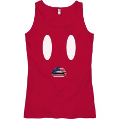 mysterious looking at me