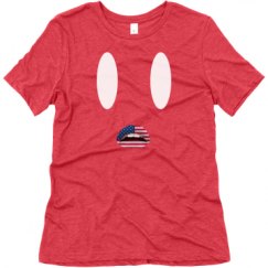 Ladies Relaxed Fit Super Soft Triblend Tee