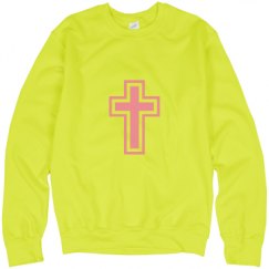 Unisex Neon Crewneck Sweatshirt
